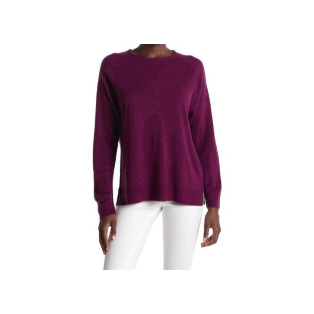 Sweet Romeo Modern Girl Ribbed Raglan Sleeve Pullover Sweater NEW WITH TAGS